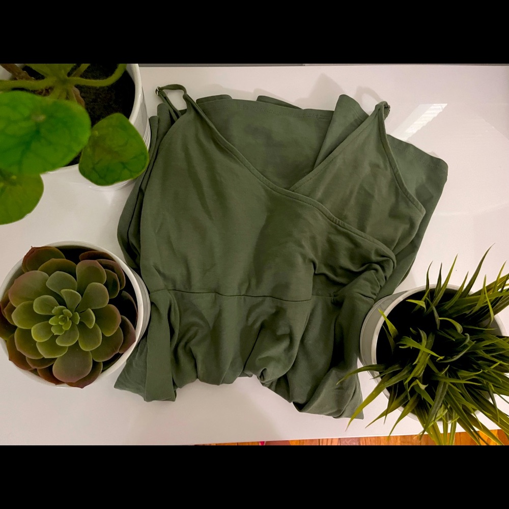 Green cross dress